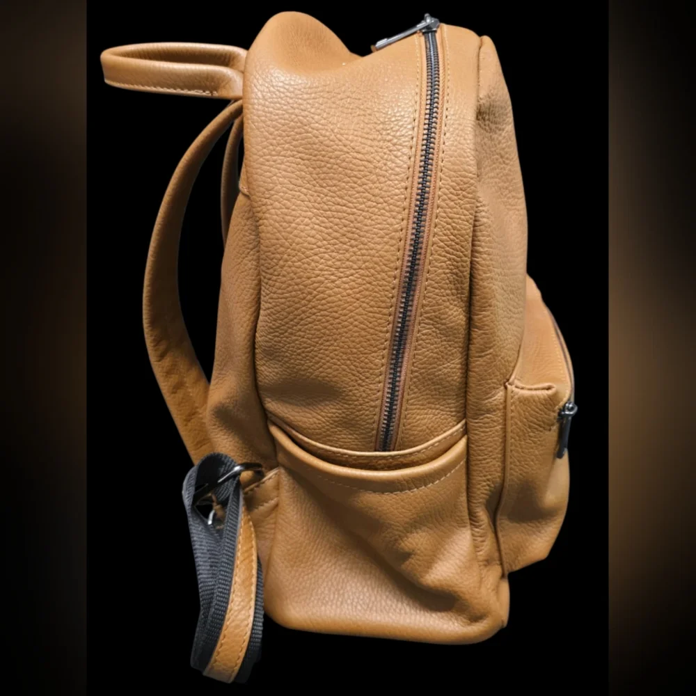 UNICA Made in‎ Italy Brown Leather Backkpack